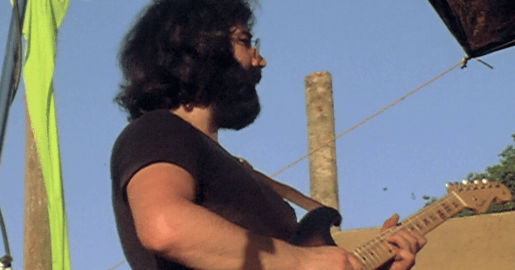 Jerry Garcia, Veneta, OR, 1972 benefit
concert