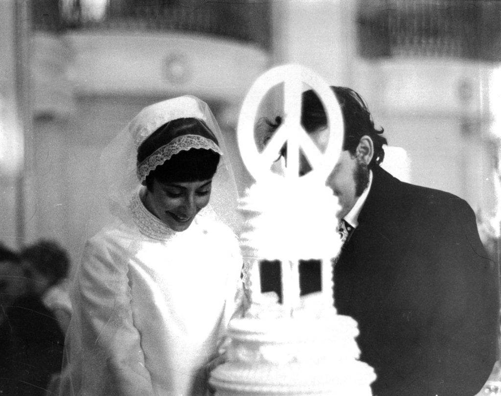 Larry and Girija’s wedding in Detroit, 1969