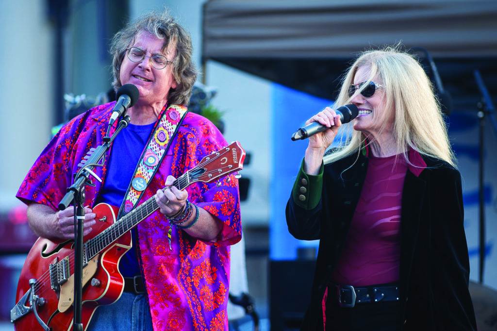 Performing as part of Moonalice with Ann McNamee