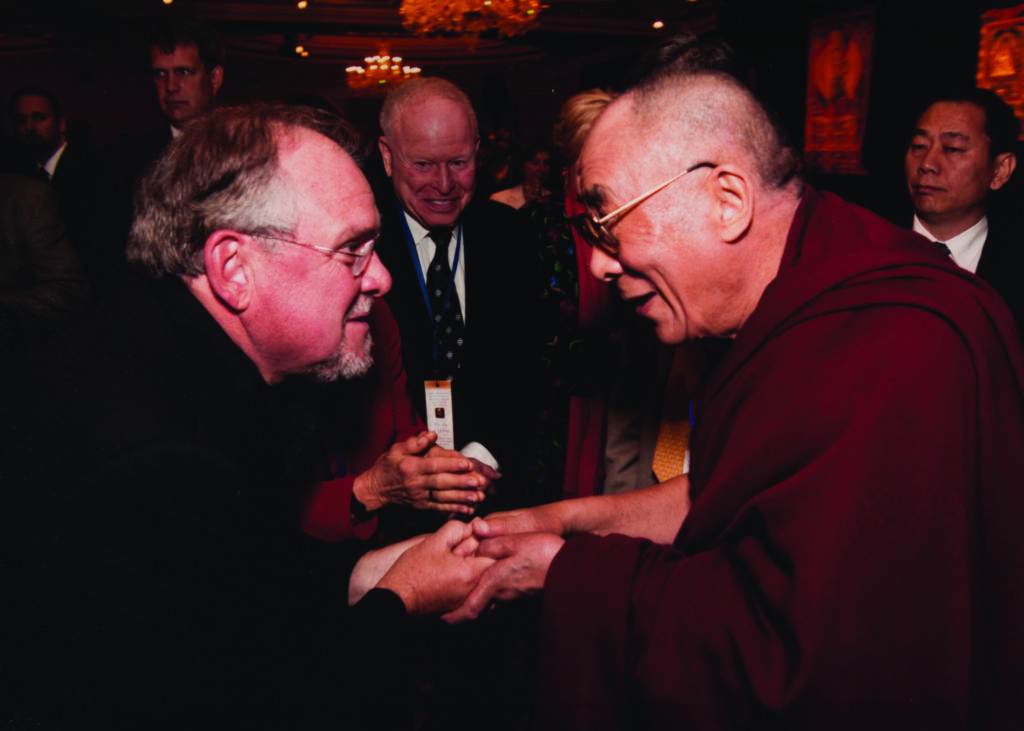 Larry and Dalai Lama