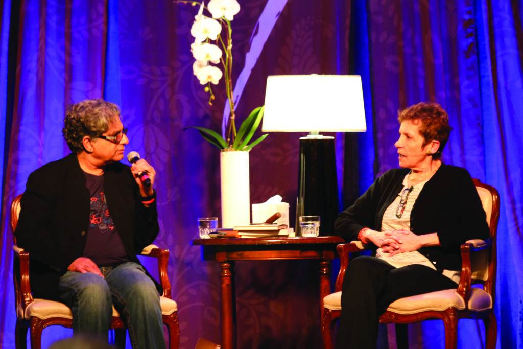 In conversation with Deepak Chopra at Chopra Center, 2014