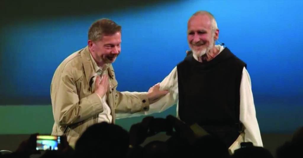 With Eckhart Tolle in 2016